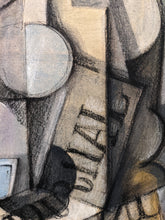 Charger l&#39;image dans la galerie, Albert COSTE (1895-1985) Composition cubiste circa 1950
