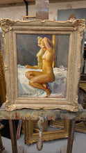Charger l&#39;image dans la galerie, Maurice François PERROT (1892-1935) femme devant miroir vers  1920/30
