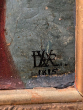 Charger l&#39;image dans la galerie, École française Portrait femme époque Empire 1815
