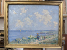 Charger l'image dans la galerie, Henry Maurice Cahours (1889-1974) paysage bord de mer Bretagne?
