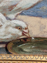 Charger l'image dans la galerie, Victor Lhomme (1870-1957) Géraniums et colombes 1926
