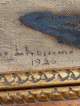 Charger l'image dans la galerie, Victor Lhomme (1870-1957) Géraniums et colombes 1926
