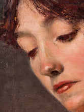 Charger l'image dans la galerie, École française Portrait femme vers 1920/30
