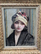 Charger l&#39;image dans la galerie, Renée SEILHEAN (1897-1990) jeune femme au turban vers 1926
