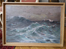 Charger l&#39;image dans la galerie, Georges Ricard-Cordingley (1873-1939) mer agitée 1904
