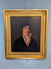 Charger l&#39;image dans la galerie, École française 1ère moitié du XIXe portrait homme circa 1820
