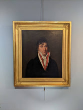 Charger l&#39;image dans la galerie, École française 1ère moitié du XIXe portrait homme circa 1820
