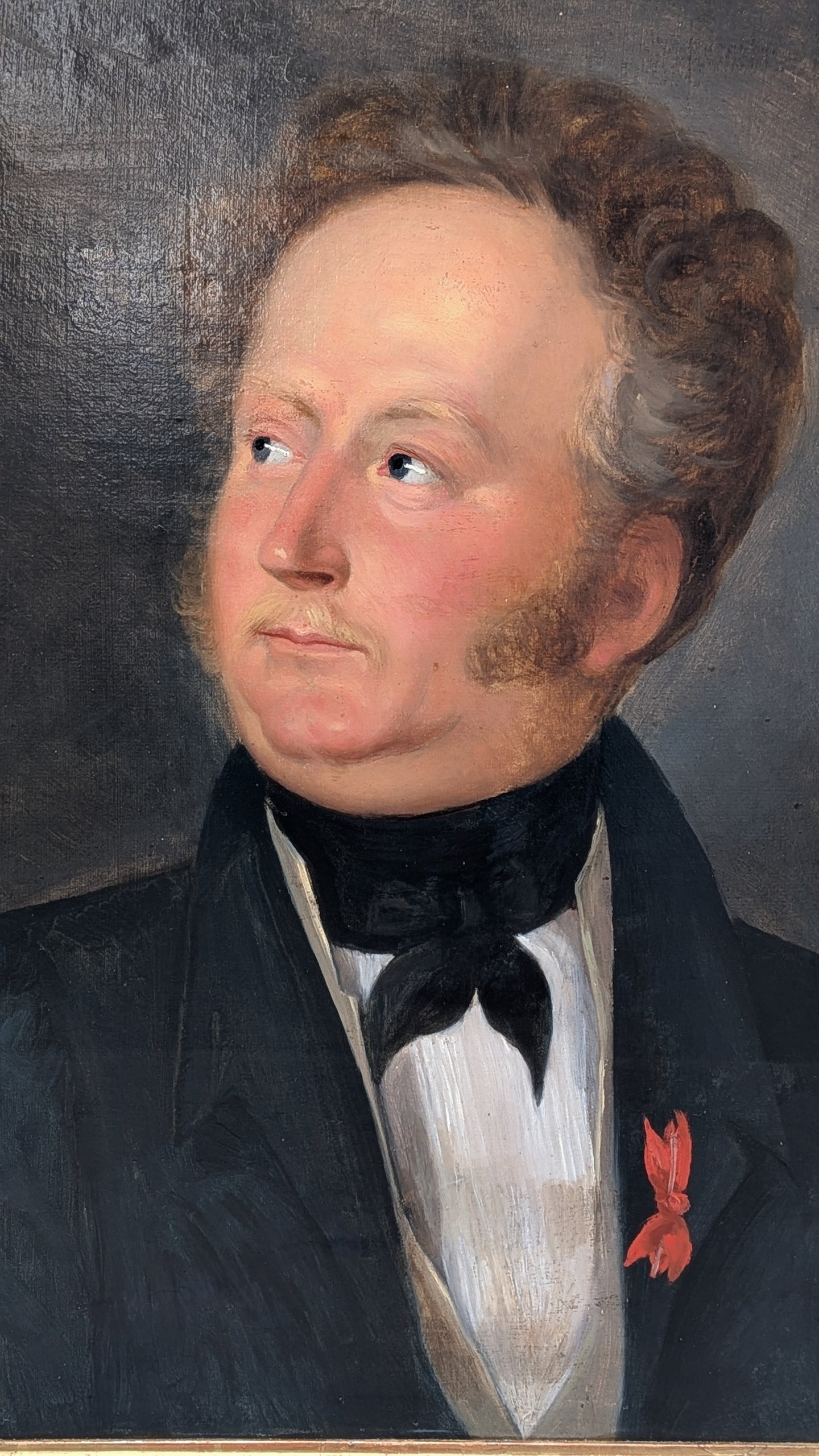 Portrait d’un homme de qualité fin du XIXe