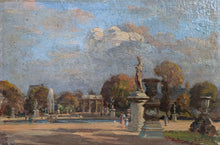 Charger l'image dans la galerie, Paul SARRUT (1882-1969) vue des Tuileries vers 1920
