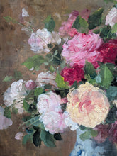 Charger l'image dans la galerie, Émile-Louis Minet (1841-1923) bouquet de fleurs fin XIXe

