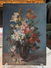 Charger l'image dans la galerie, Paire de panneaux fleurs datés 1883 signé Coste
