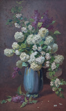 Charger l'image dans la galerie, Édouard Charton (1855-?) bouquets de fleurs 1915
