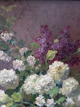 Charger l'image dans la galerie, Édouard Charton (1855-?) bouquets de fleurs 1915
