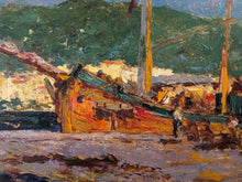 Charger l'image dans la galerie, Charles DAGNAC-RIVIÈRE (1864-1945) le port de Bastia 1932
