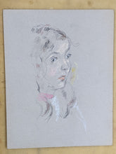 Charger l&#39;image dans la galerie, Sigurd FREDRIKSEN (1907-1986) portrait jeune fille circa 1970
