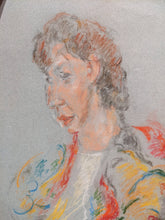 Charger l&#39;image dans la galerie, Sigurd FREDRIKSEN (1907-1986) portrait femme circa 1970
