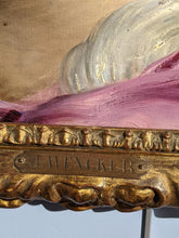 Charger l&#39;image dans la galerie, Joseph WENCKER (1848-1919) nu drapé mauve circa 1890
