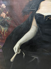 Charger l&#39;image dans la galerie, Alfred PLAUZEAU (1875-1918) portrait d’une élégante aux gants blancs 1904
