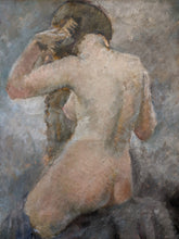 Charger l&#39;image dans la galerie, Maurice CALLEWAERT (XXe) nu féminin de dos circa 1930
