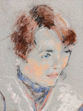 Charger l&#39;image dans la galerie, Sigurd FREDRIKSEN (1907-1986) portrait jeune garçon circa 1970
