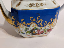 Charger l&#39;image dans la galerie, Théière XIXe porcelaine de Paris Louis Philippe
